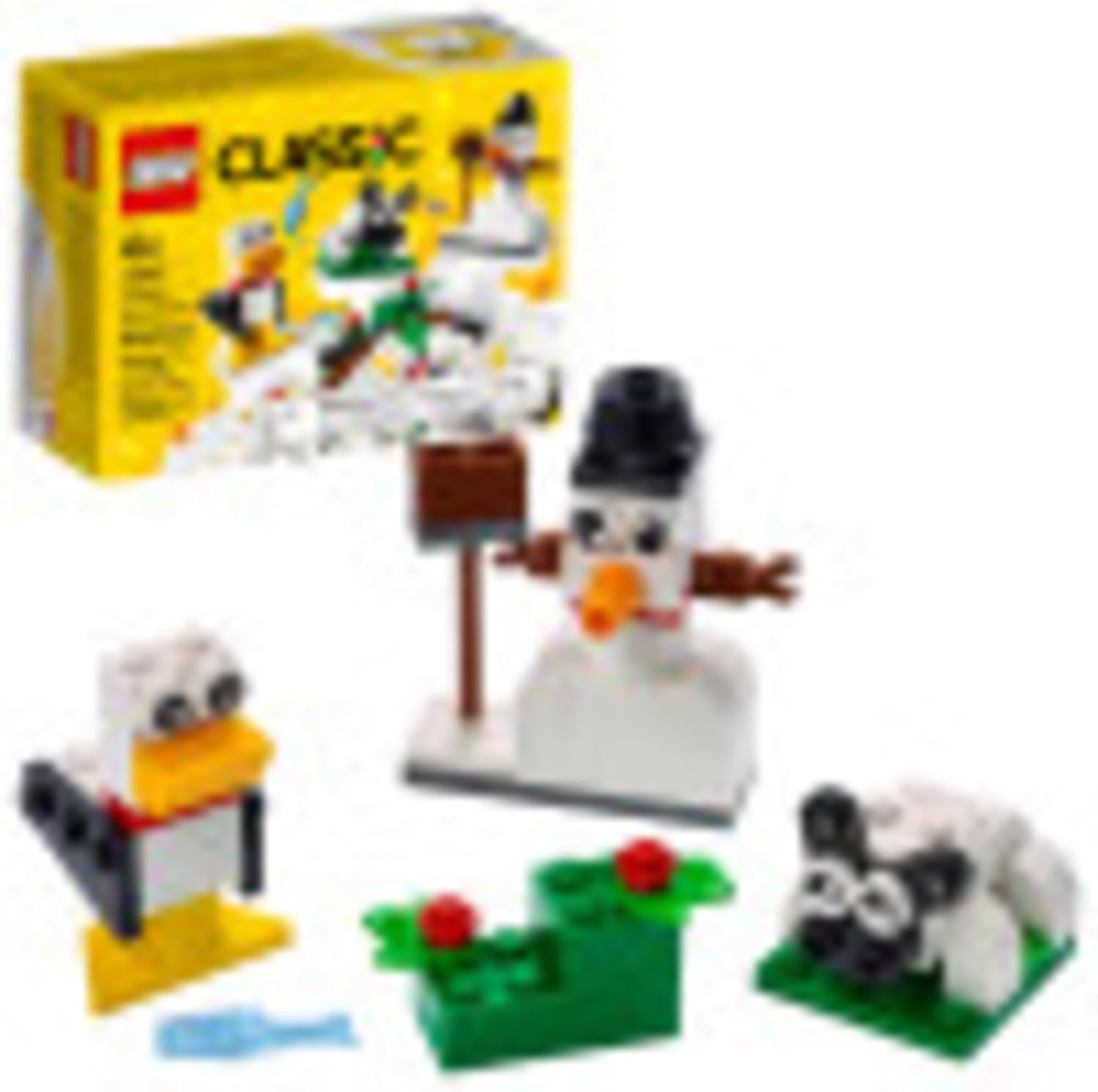 White Bricks Building Kit (60 Pieces) O637477