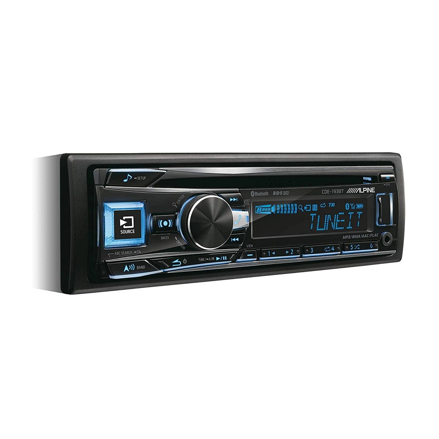 CD and Bluetooth Car Radio 1 DIN V385