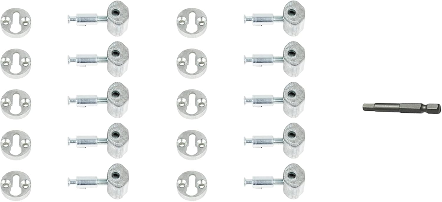 5 Pack Slipfix Railbolt H6517