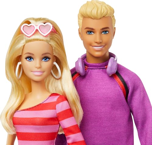 2 Fashion Dolls & 6 Accessories, Ken Roller-Skating Fashion Dolls V836929