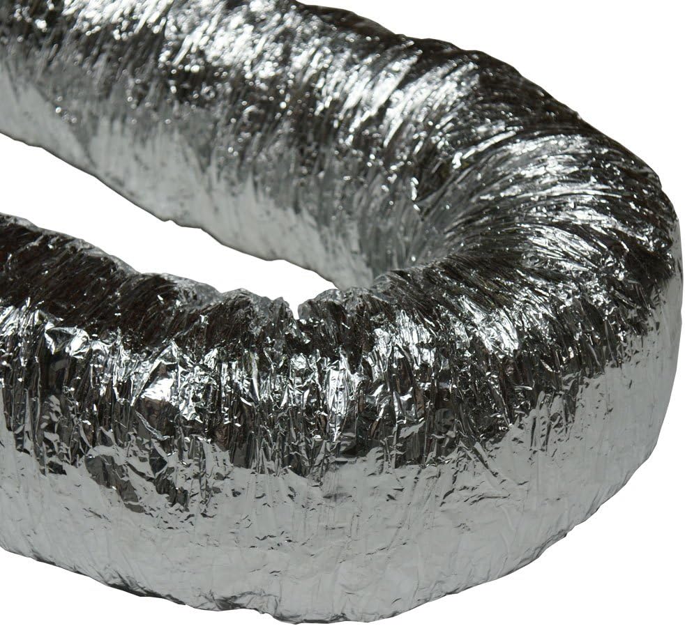 4-Inch by 25-Feet HVAC Insulated Ventilation Duct Hose T878