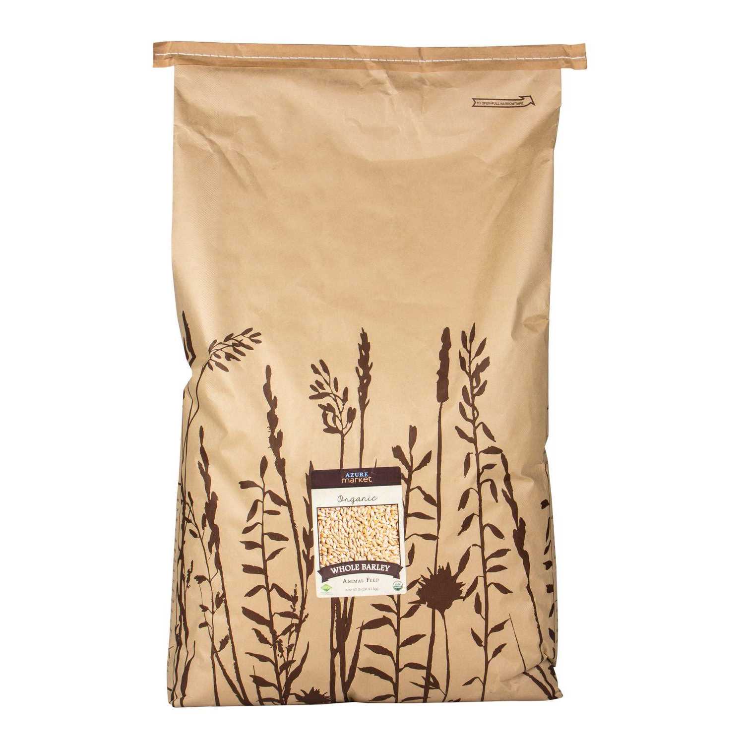 Organic Whole Barley Animal Feed W905