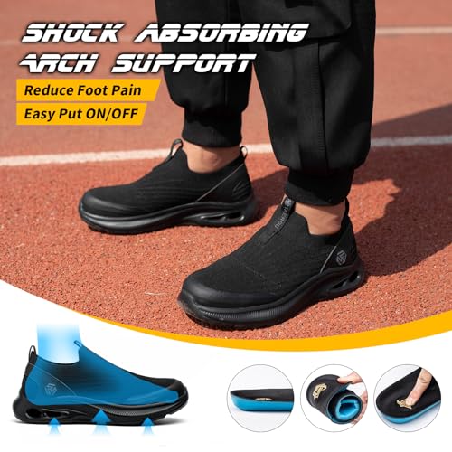 Steel Toe Slip-On Work Shoes S948