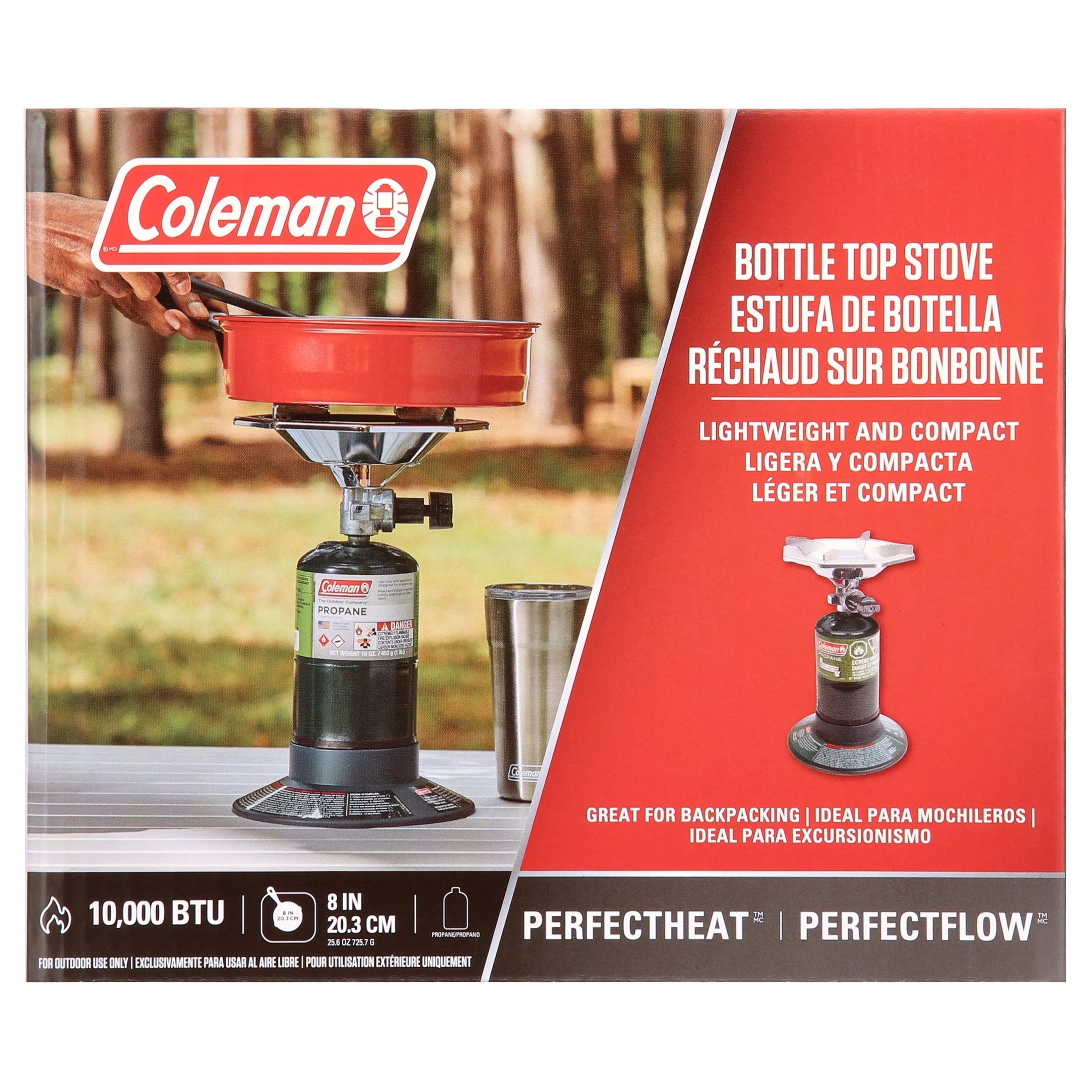 Portable 1 Burner Propane Camping Stove X4956
