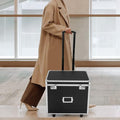Locking File Storage Box with Wheels O805903