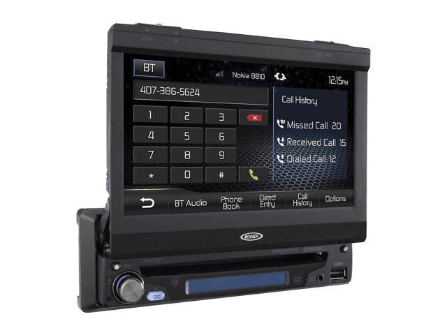 1-Din Widescreen LCD Multimedia Car Receiver T415