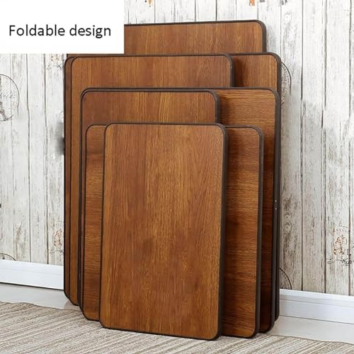 Japanese-Style Square Folding Tea Coffee Table, Adjustable Low Table, 70 * 70cm D9740