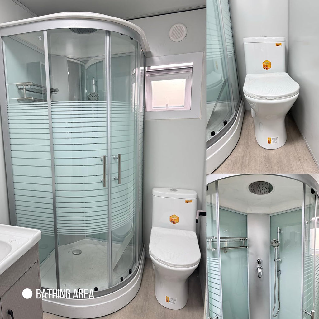 20FT Expandable Prefabricated House with 2 Bedroom 1 Living Room 1 Bathroom and Kitchen K116
