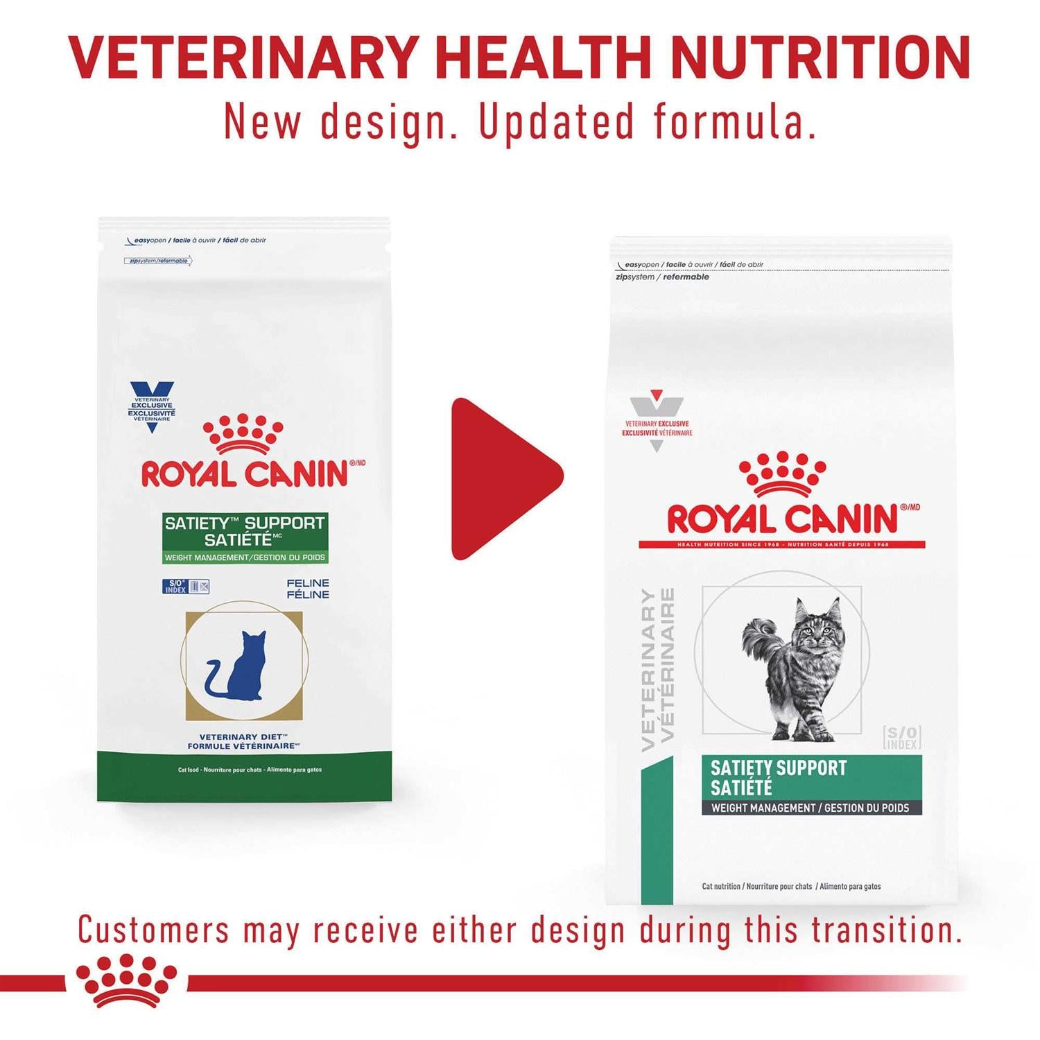Veterinary Satiety Weight Management Pet Food L1814