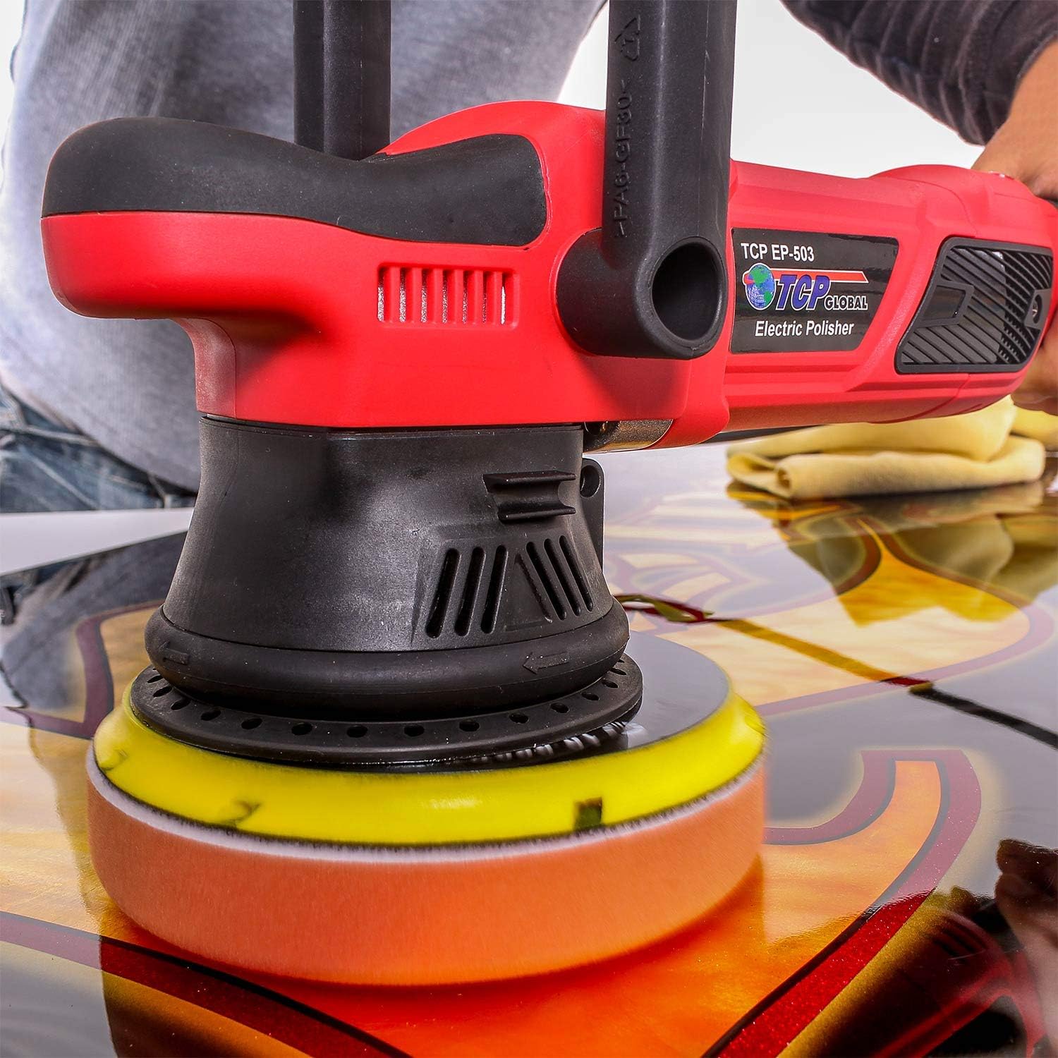 Heavy Duty 6 Variable Speed Random Orbit Dual-Action Polisher R35021