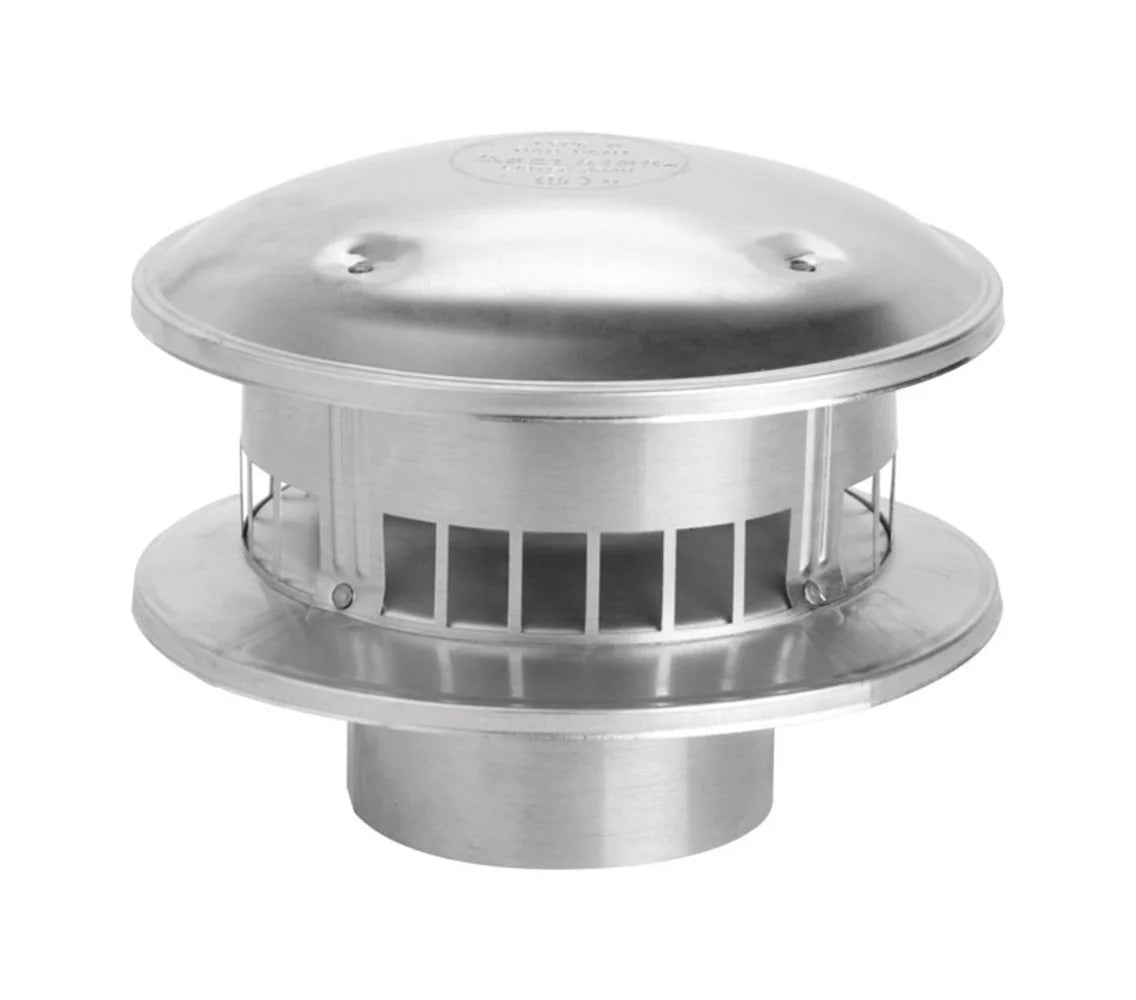4 Inch Galvanized Gas Vent Cap K59997