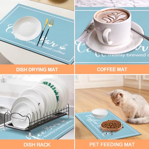 16"x24" Absorbent Coffee Bar Mat F4655