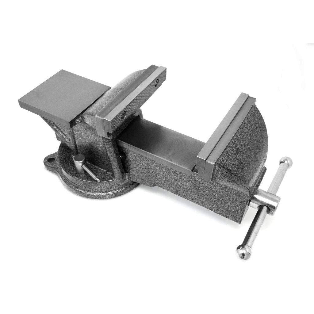6-Inch Heavy Duty Cast Iron Bench Vise with Swivel Base S981283