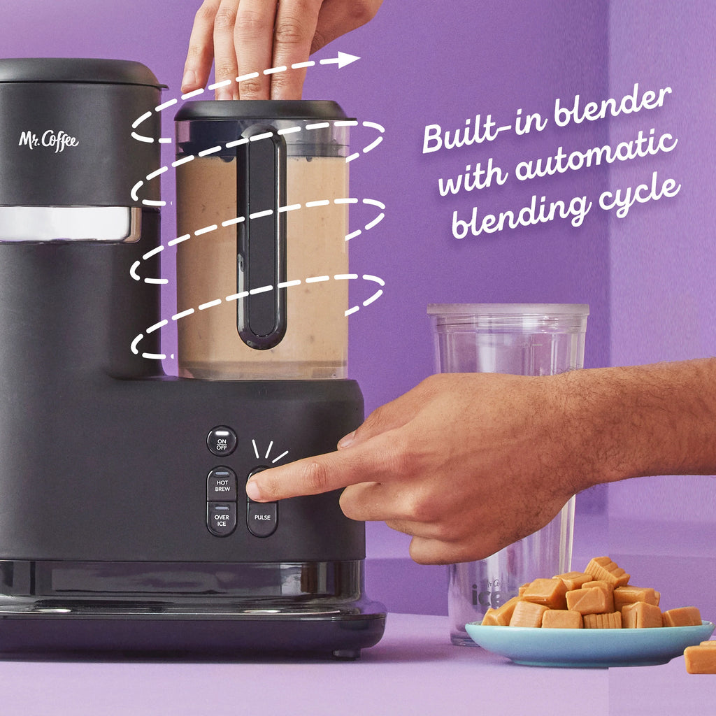Single-Serve Coffee Maker & Blender with 2 Tumblers H222677
