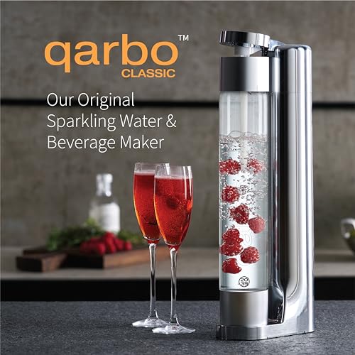 Metallic Red Sparkling Water Maker Machine J99673