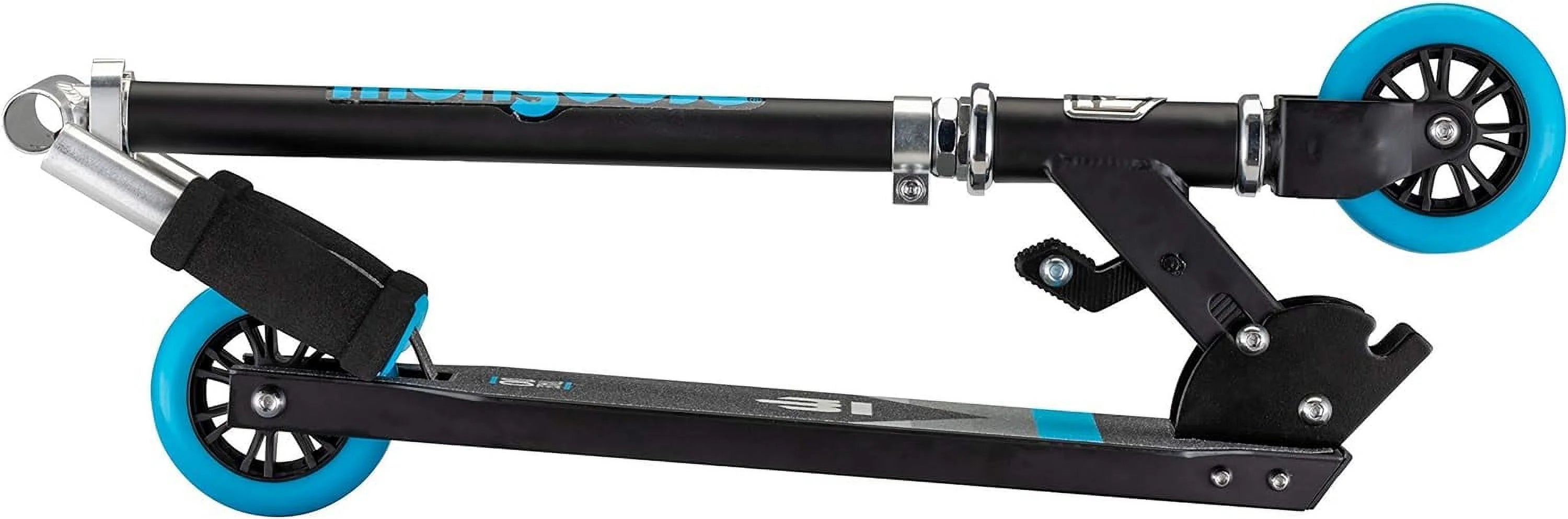 Black/Blue Youth Folding Kick Scooter K618