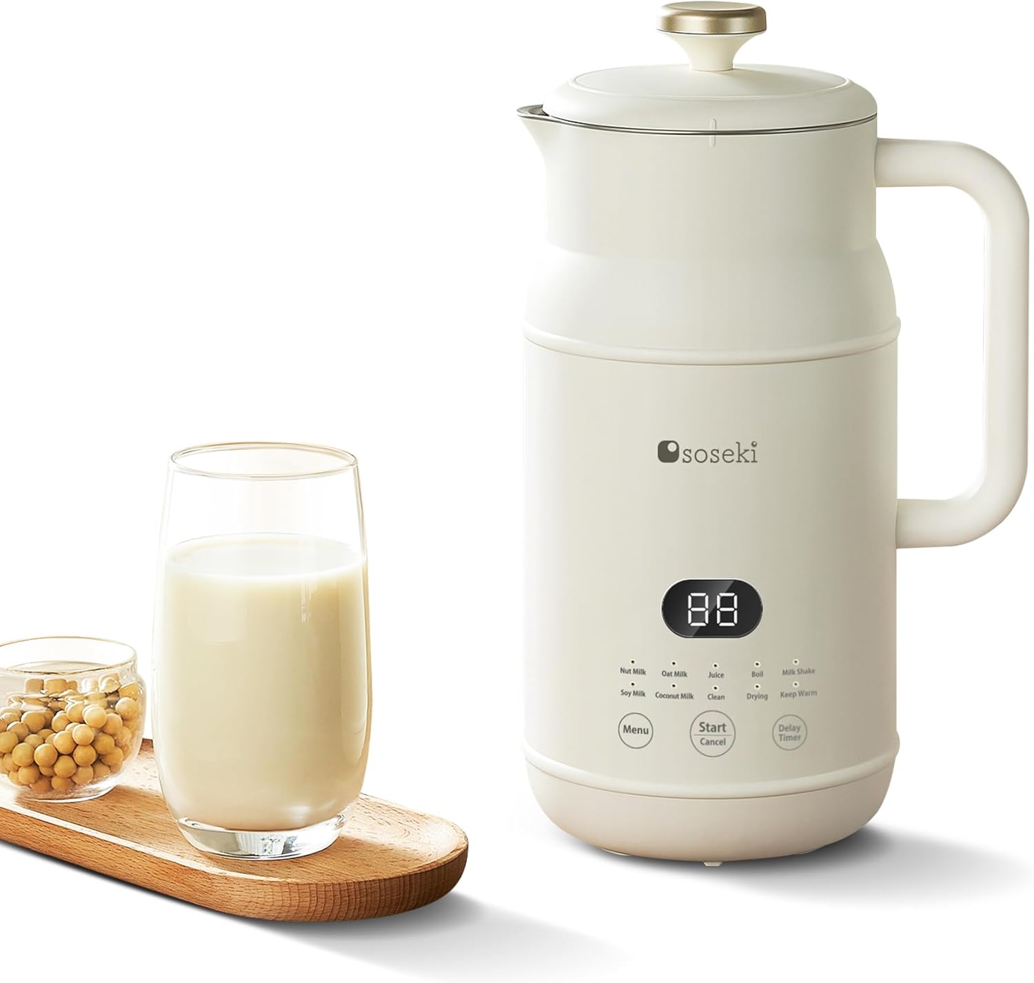 1.05QT Automatic Soy Milk Maker Machine O606043