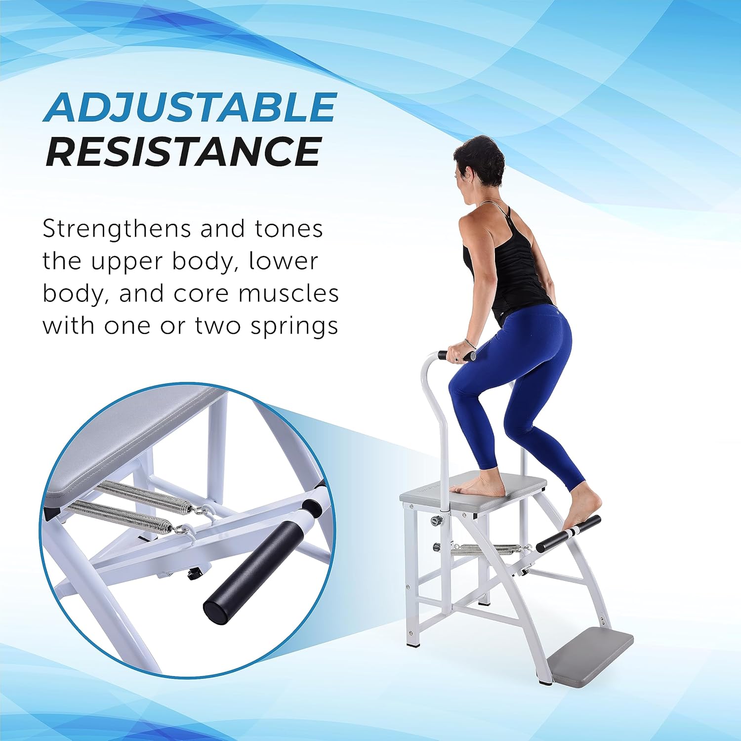Pilates Chair with 300 lbs Weight Capacity O326677