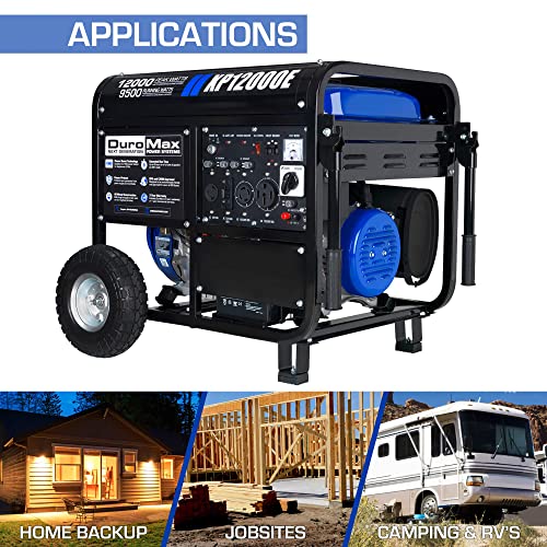 12,000-Watt Dual Fuel Portable Generator R2725