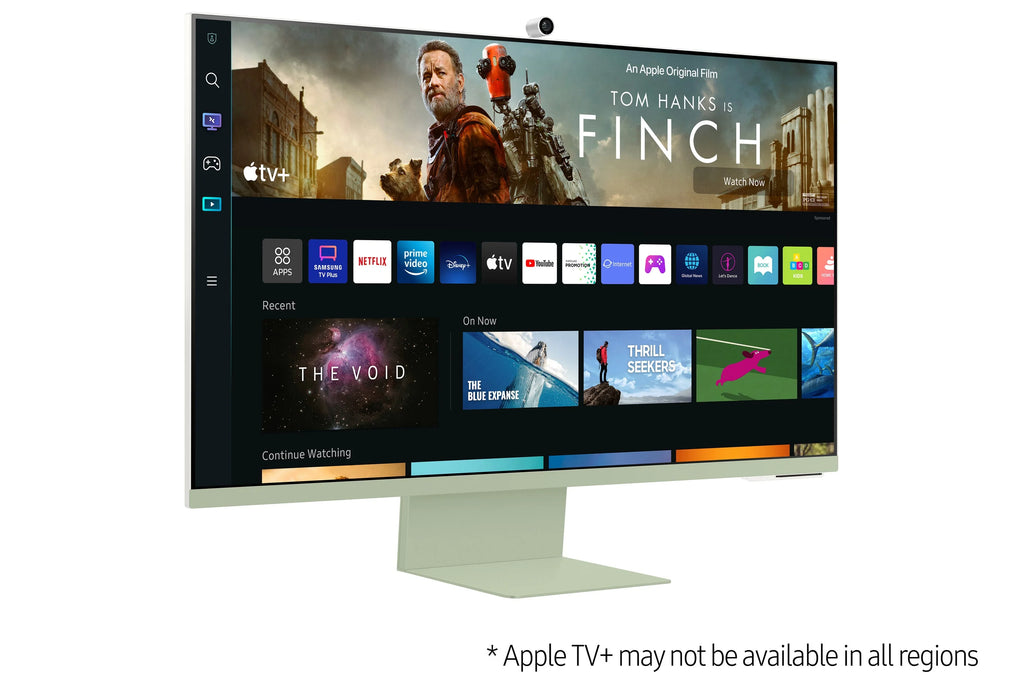 32" 4K UHD Smart Monitor with SlimFit Camera - Spring Green U296