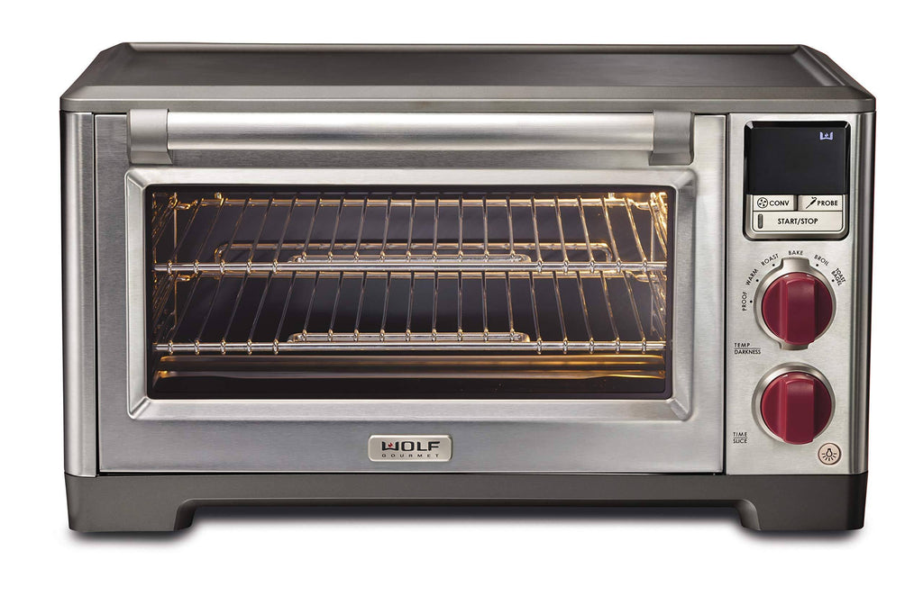 Countertop Oven with Red Knobs E979311