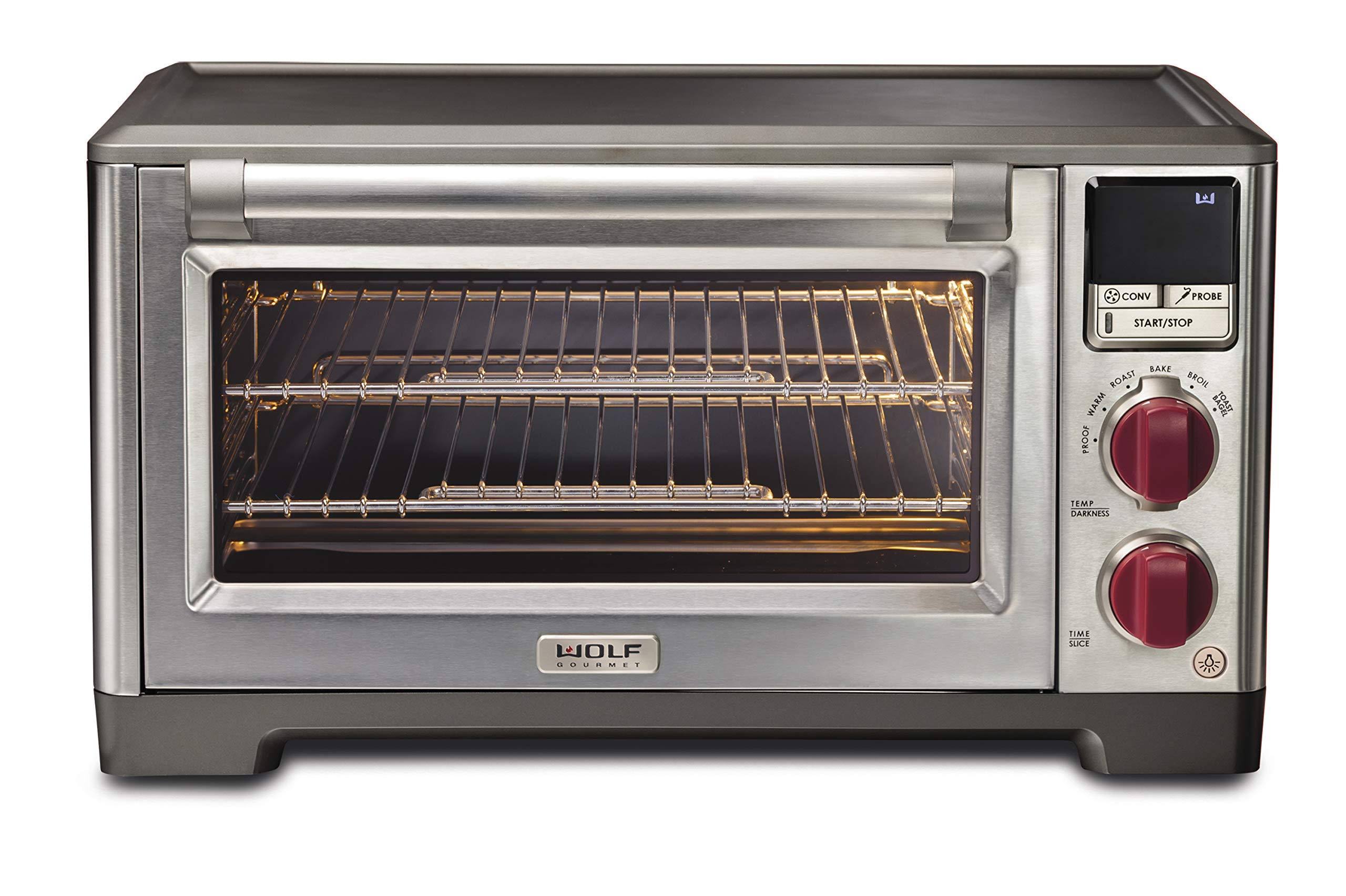 Countertop Oven with Red Knobs E979311