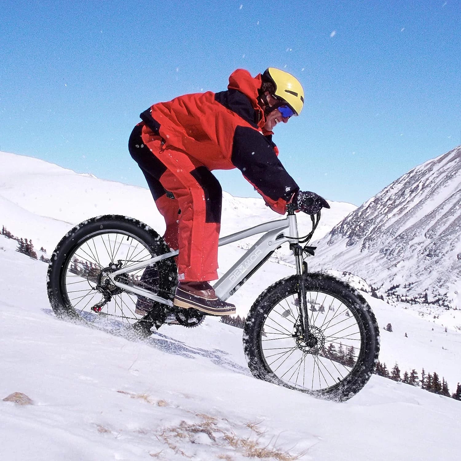 750W 48V 14AH Removable Battery 26" Fat Tire Electric Bike U582