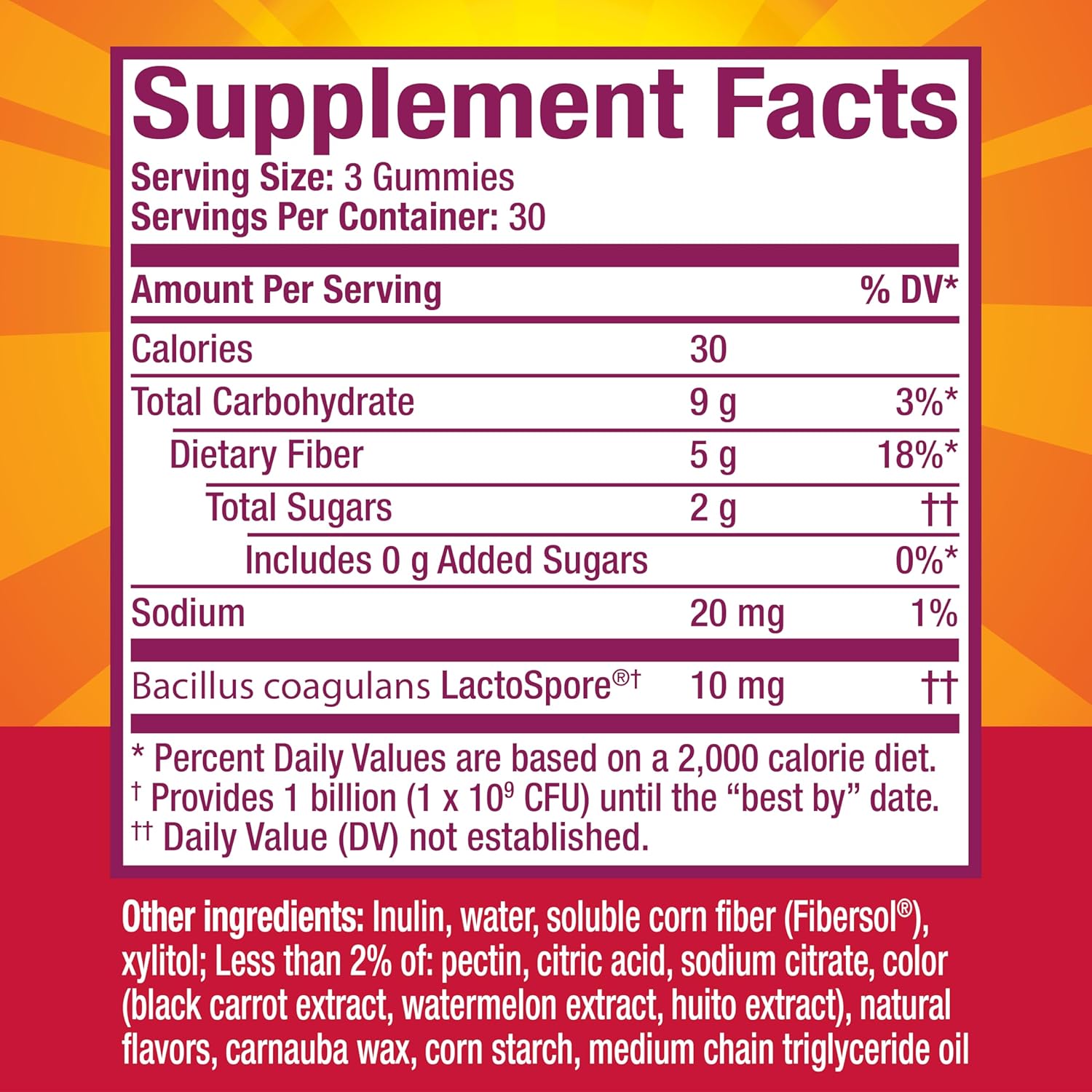 90 Gummies Fiber Supplement R997
