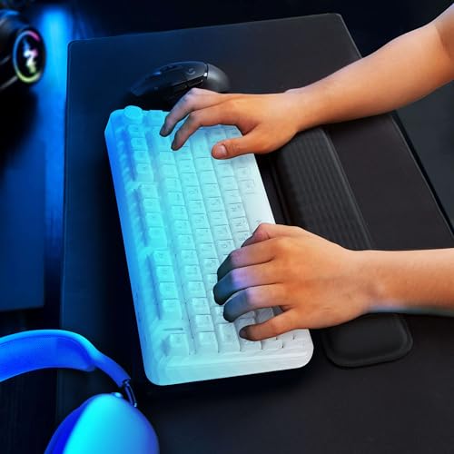 Black Memory Foam TKL Keyboard Wrist Rest I35274