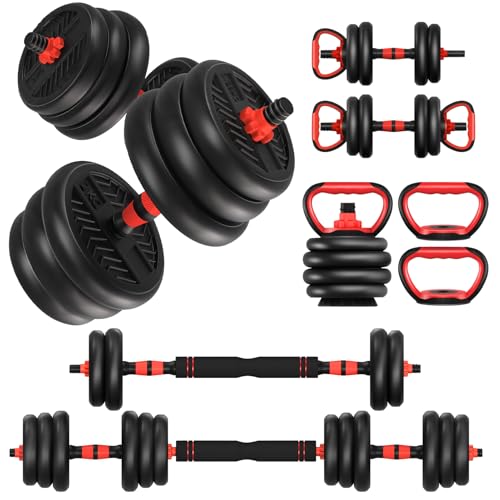Adjustable 80lbs Dumbbell Set with Connector M638