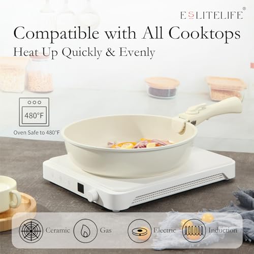 5 Pcs Nonstick Granite Cookware Set N778