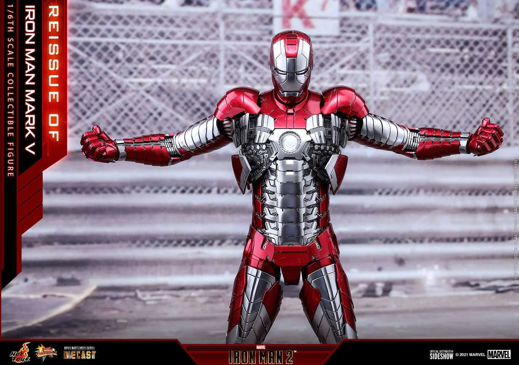 Diecast Iron Man Mark V Collectible Figure N414074