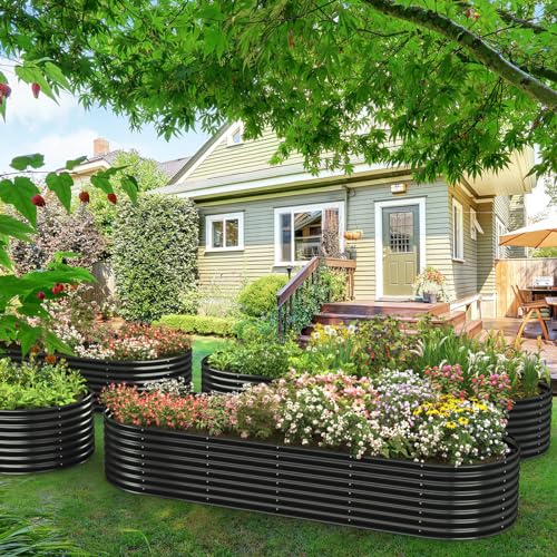 9FT(L)×2FT(W)×2FT(H) Gray Raised Garden Bed M124162