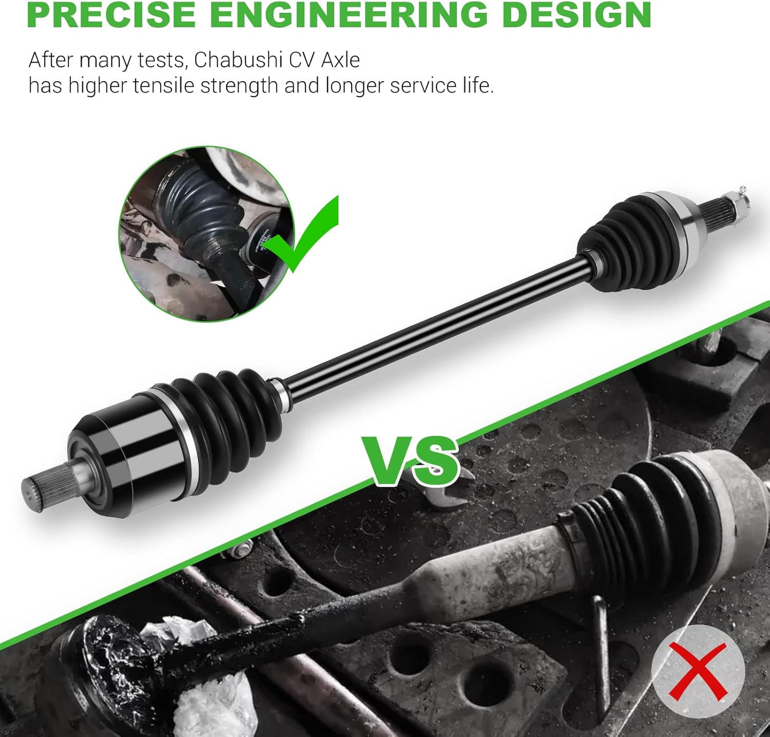 Rear Left Right CV Axle Shaft for Honda Talon 1000R SXS10S2R 2019 2020 2021 UTV Axle Replacement X85068