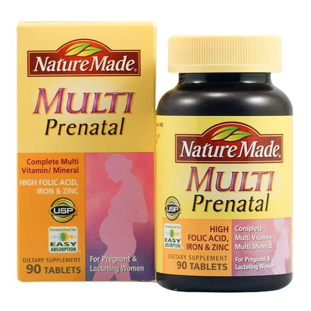 90 Ea, 3 Pack Prenatal Multi Vitamin Tablets J26483
