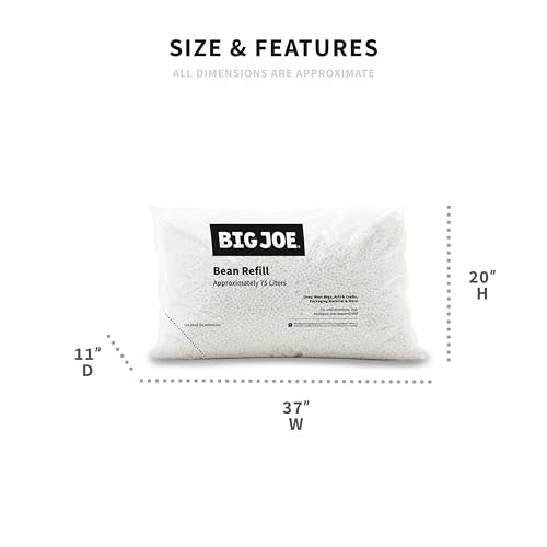 Polystyrene Beans for Bean Bags, 100 Liters S2413