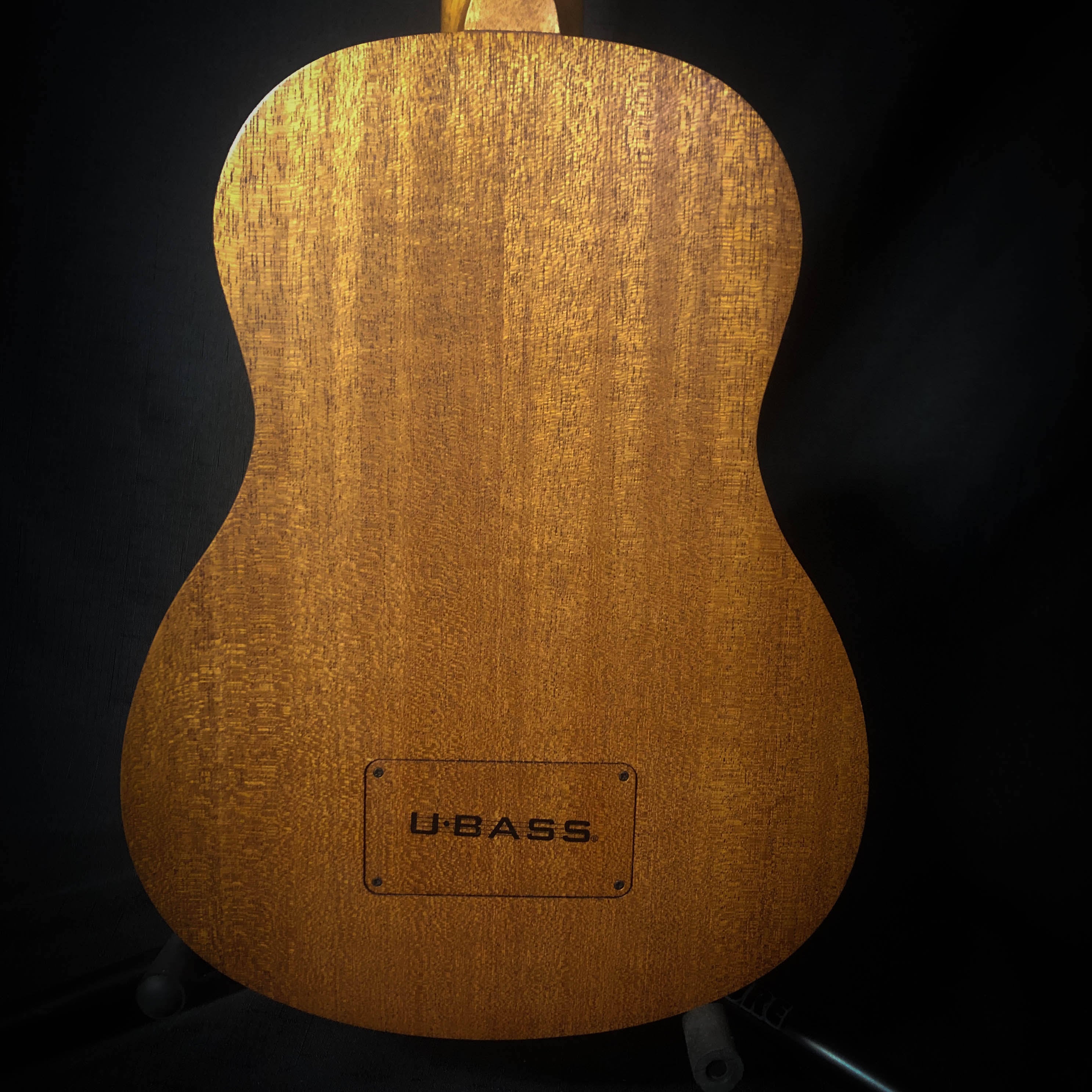 Satin Mahogany Acoustic-Electric U-Bass V453095