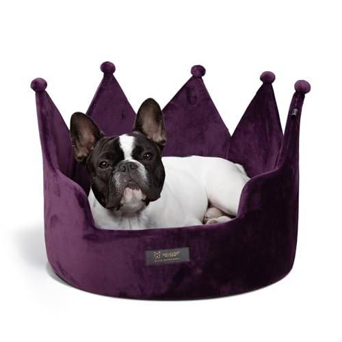 Royal Gray 18" Washable Micro-Plush Round Pet Bed X959