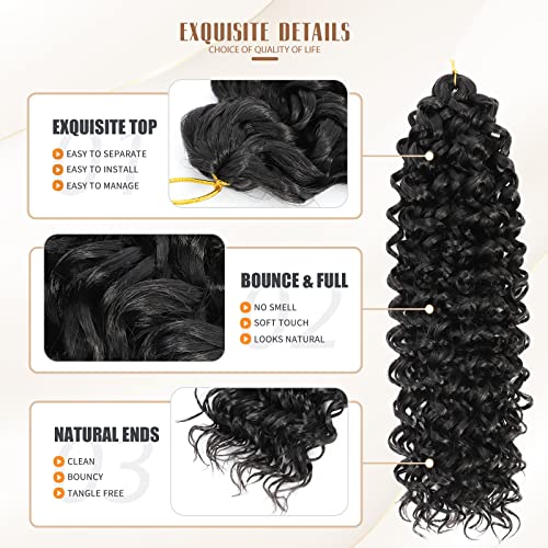 Ocean Wave Crochet Hair Synthetic Braiding Hair Extensions X29764