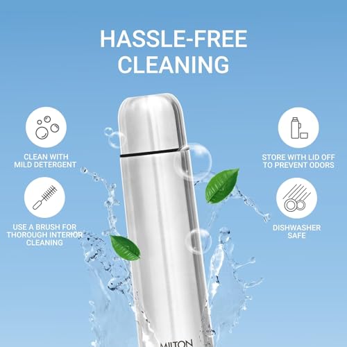 Silver Double Walled Vacuum Insulated Thermos 500 ml Stainless Steel Z147
