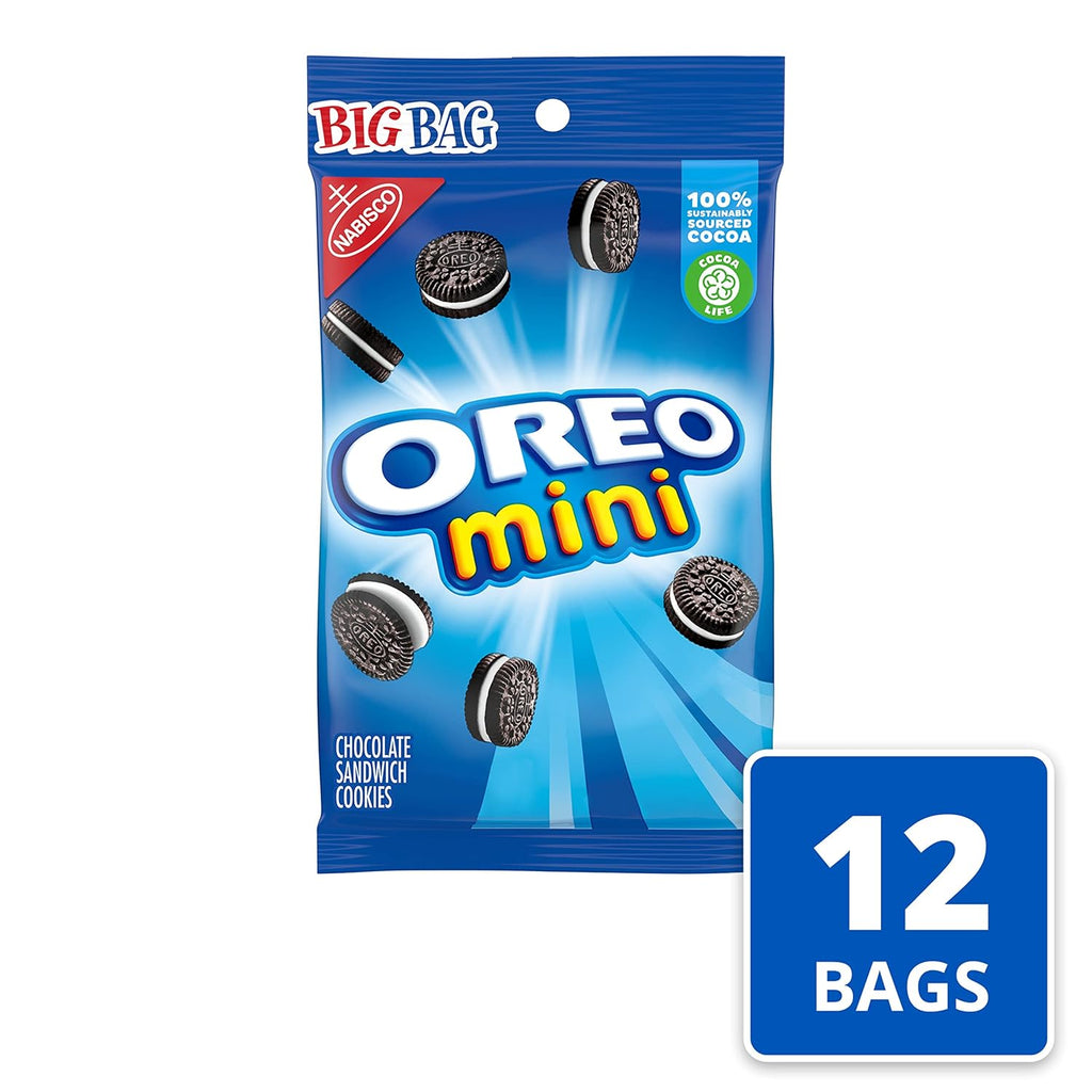 12-3 oz Big Bags (Pack of 2) Chocolate Sandwich Cookies M6725