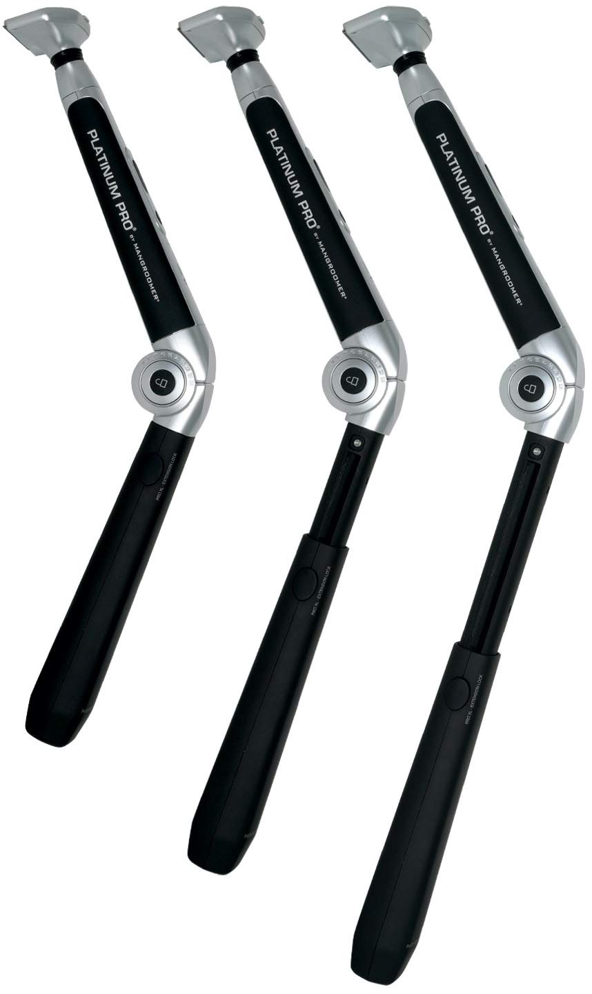 Back Shaver with 3 Flex Heads, Power Hinge, Extreme Reach Handle & Bonus Case, 4 Piece Set P71705