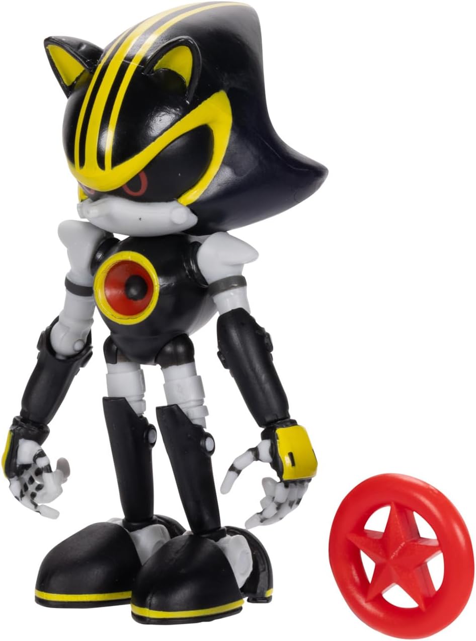 4-inch Metal Sonic Action Figure with Red Star Accessory H32863