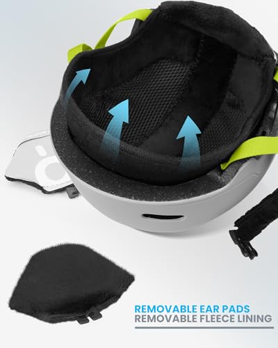 Kids Ski Helmet and Goggles Set with PC Shell & EPS Foam T916