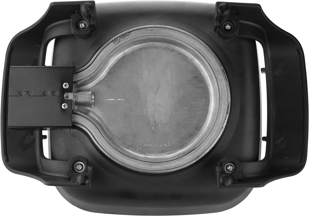 8-Inch Nonstick Electric Skillet With Glass Lid, Black S93249