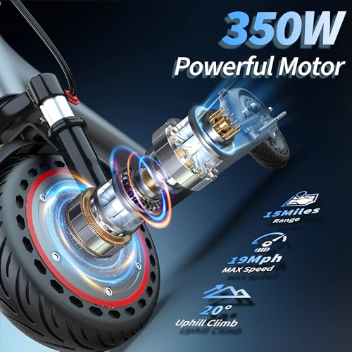 8.5" Solid Tires 350W Motor Foldable Electric Scooter L63824