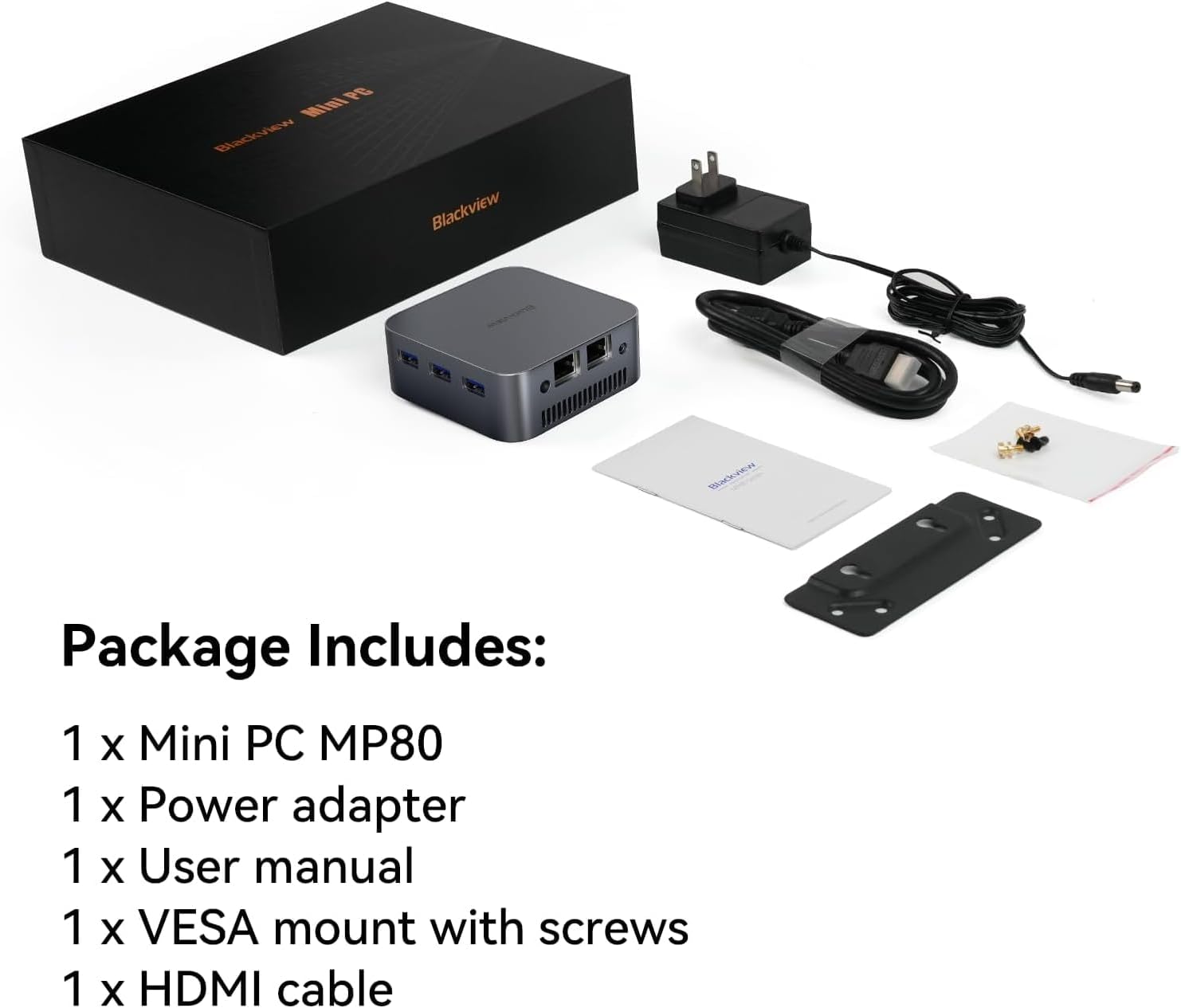 16GB LPDDR5 512GB M.2 SSD Mini Desktop Computer R52386