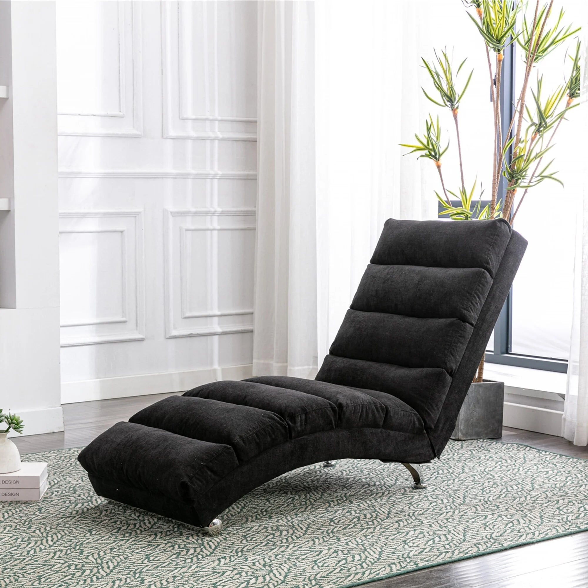 Grey Oversized Chaise Lounge Massage Chair Q904