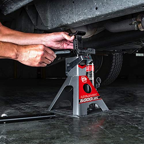 3 Ton 6000 Pound Capacity Bottle Jack and Jack Stands U392391