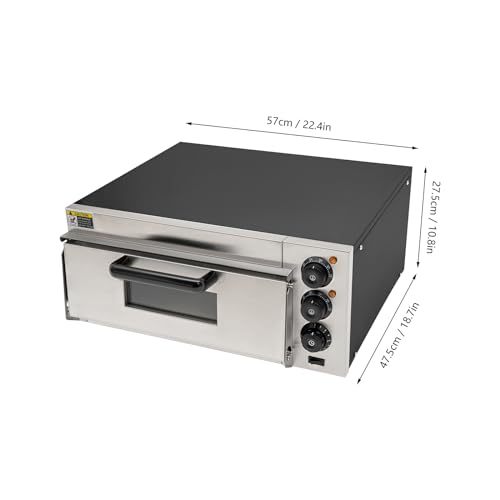 Stainless Steel Electric Pizza Oven, 1800W Y31128